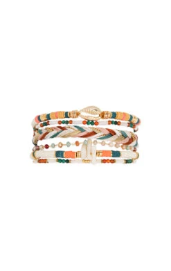 Hipanema Shop -Hipanema Shop manchette cubanita white 1