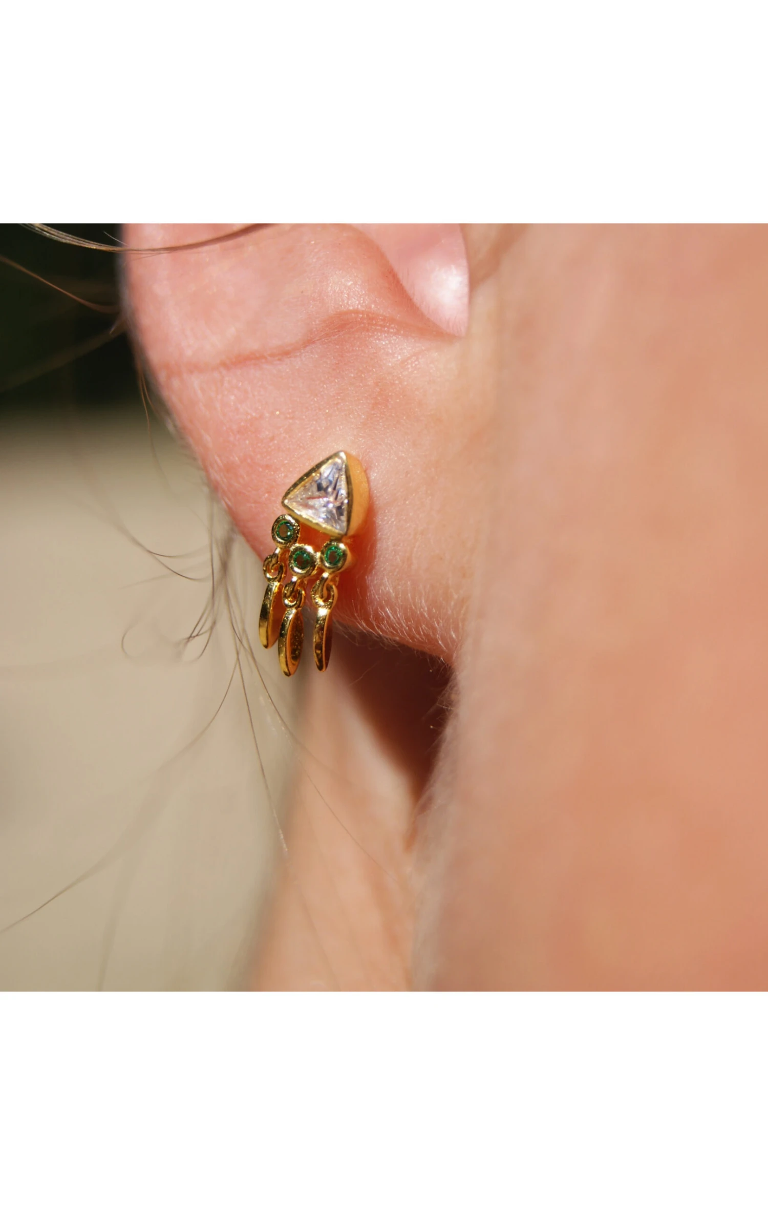 Boucles D'oreilles Pyramid 4 Boucles D'oreilles Pyramid – Image 2